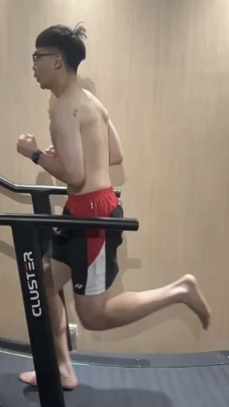 熱愛羽球與馬拉松的工程師，跑步動作的變化 訓練後體態